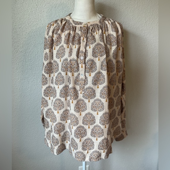 Matta Bheeti Treetop Top Size Medium in Gold - Picture 5 of 12